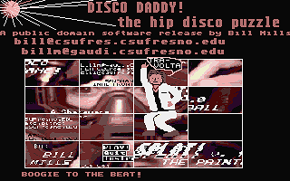 Disco Daddy atari screenshot